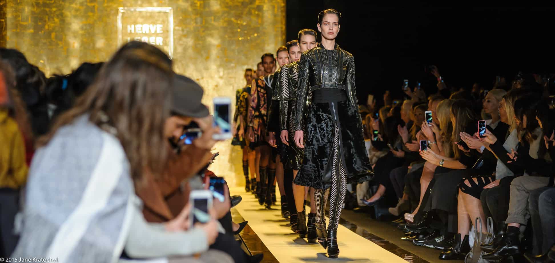 what is a flare dress Herve Leger 'Mirte' Fit and Flare Dress main image 0